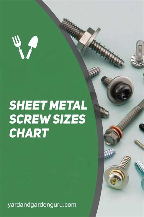 6 sheet metal screw dimensions|sheet metal screw diameters chart.